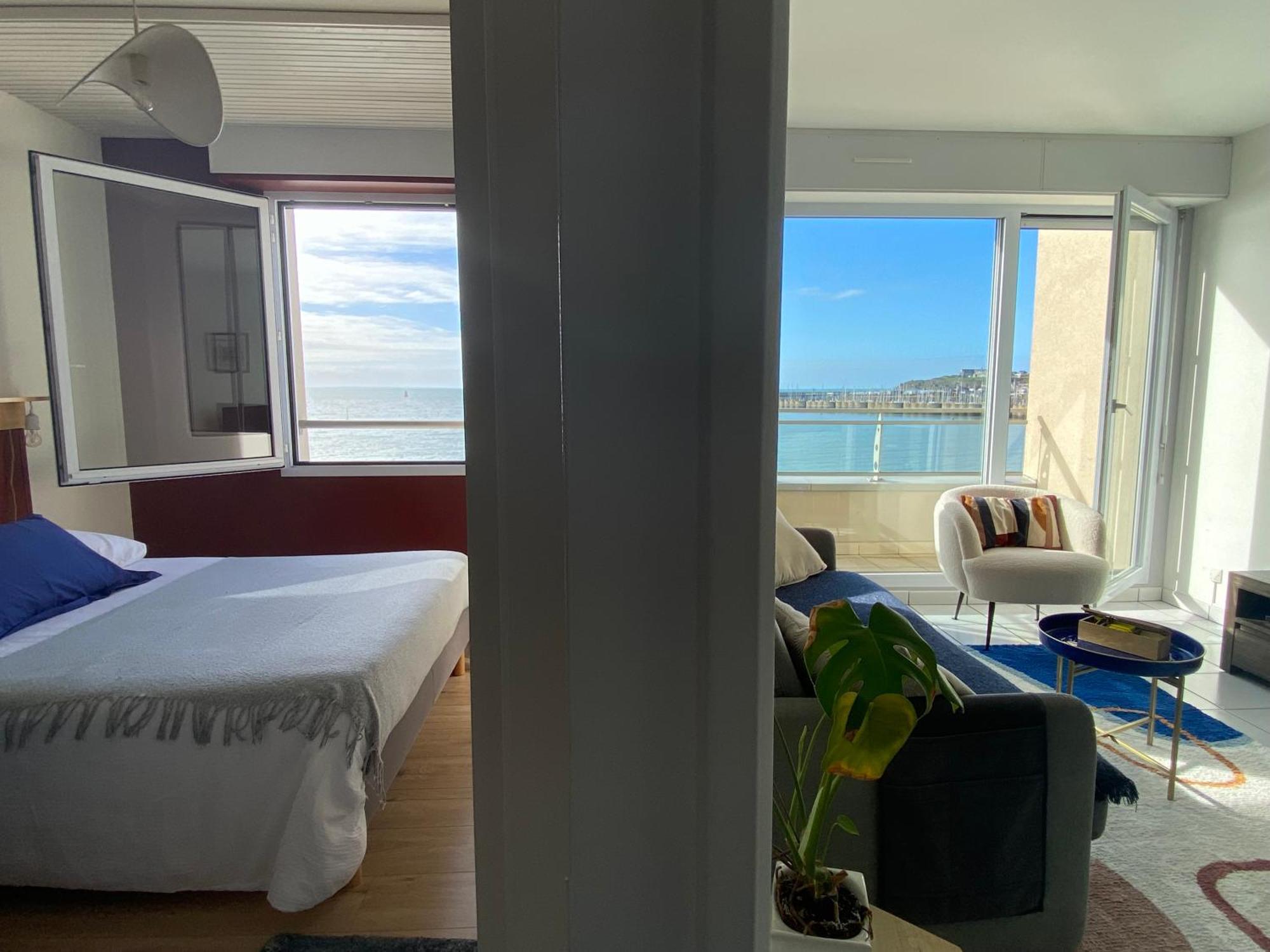 Front De Mer Vue Exceptionnelle Гранвил Екстериор снимка
